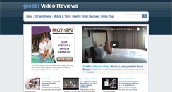 Desktop Screenshot of globalvideoreviews.com
